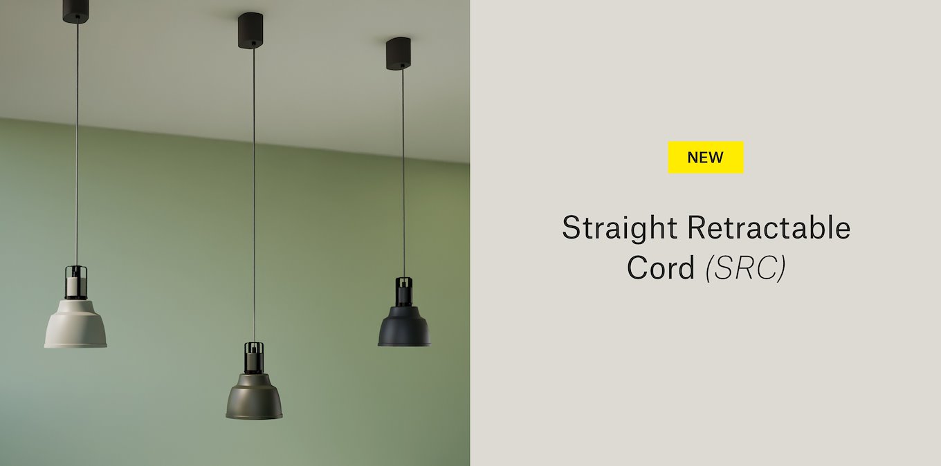 NEW - Straight Retractable Cord