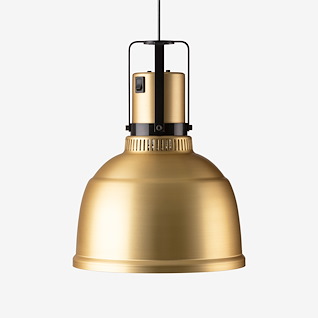 Heat Lamp Focus RO Standard Cord Brass