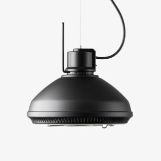 Heat Lamp HAL Retractable Black