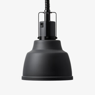 Heat Lamp Focus IO Retractable Cord Black