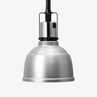Heat Lamp Focus RO Retractable Cord Aluminium
