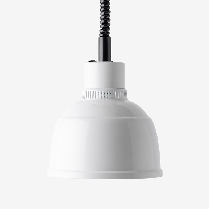 Stayhot Heat Lamp Focus RS Coiled Retractable Cord Arctic White