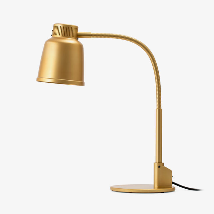 Stayhot Tabletop Heat Lamp Focus LPF Brass