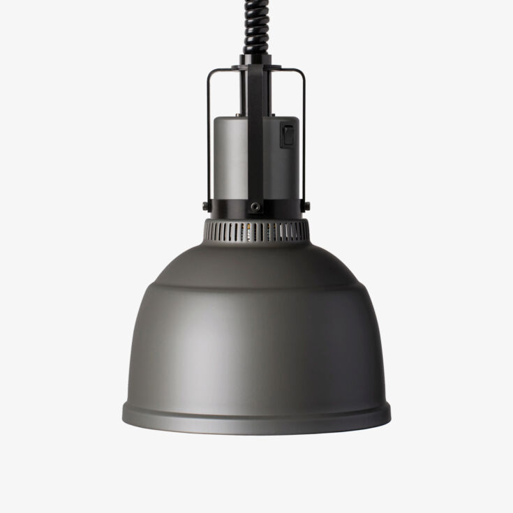 Stayhot Heat Lamp Focus RO Retractable Cord Umbra Grey
